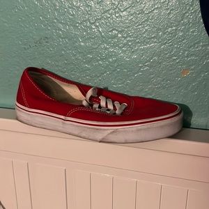 Vans, worn once